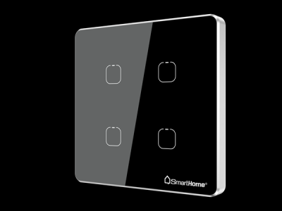 CÔNG TẮC CẢM ỨNG 4 KÊNH BKAV SMARTHOME SH-CT4Z-T2-Lite