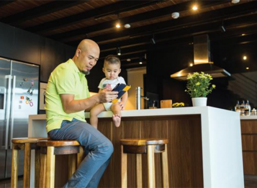 Nhà thông minh của nhạc sĩ Huy Tuấn